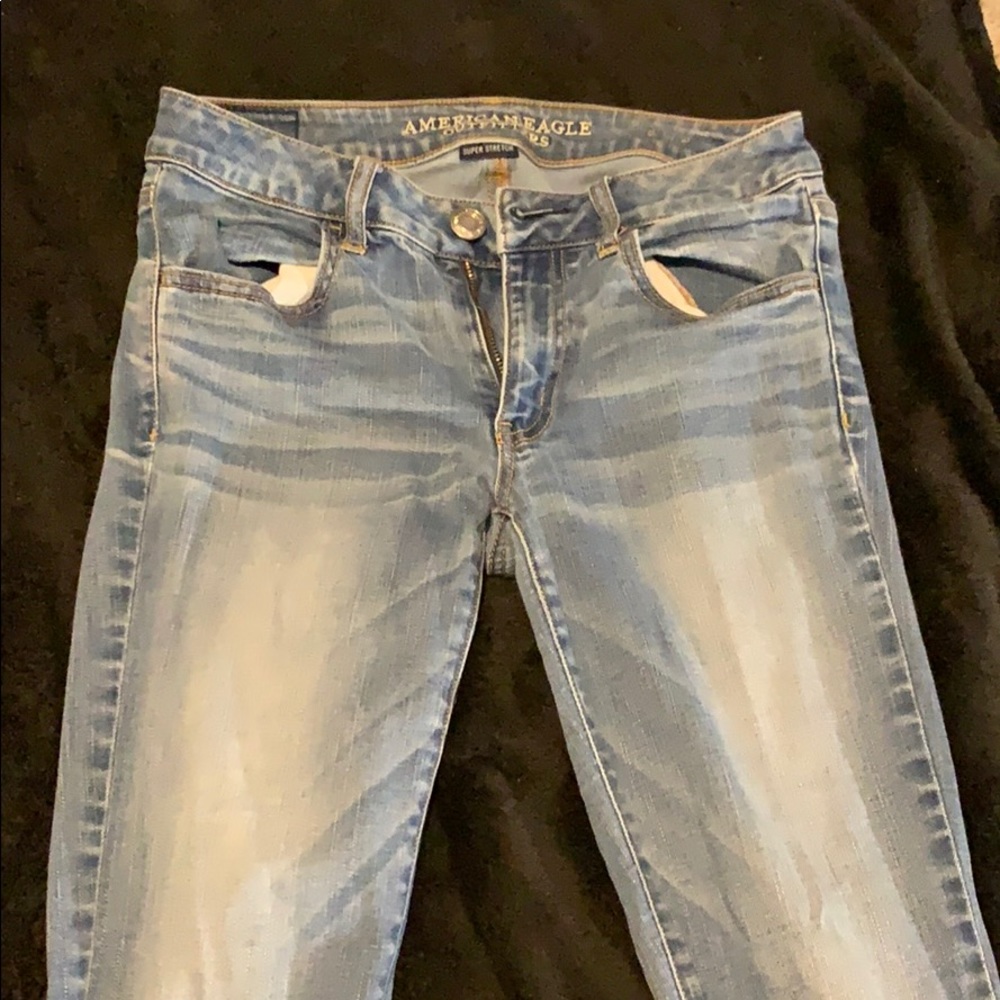 Mid rise jeans